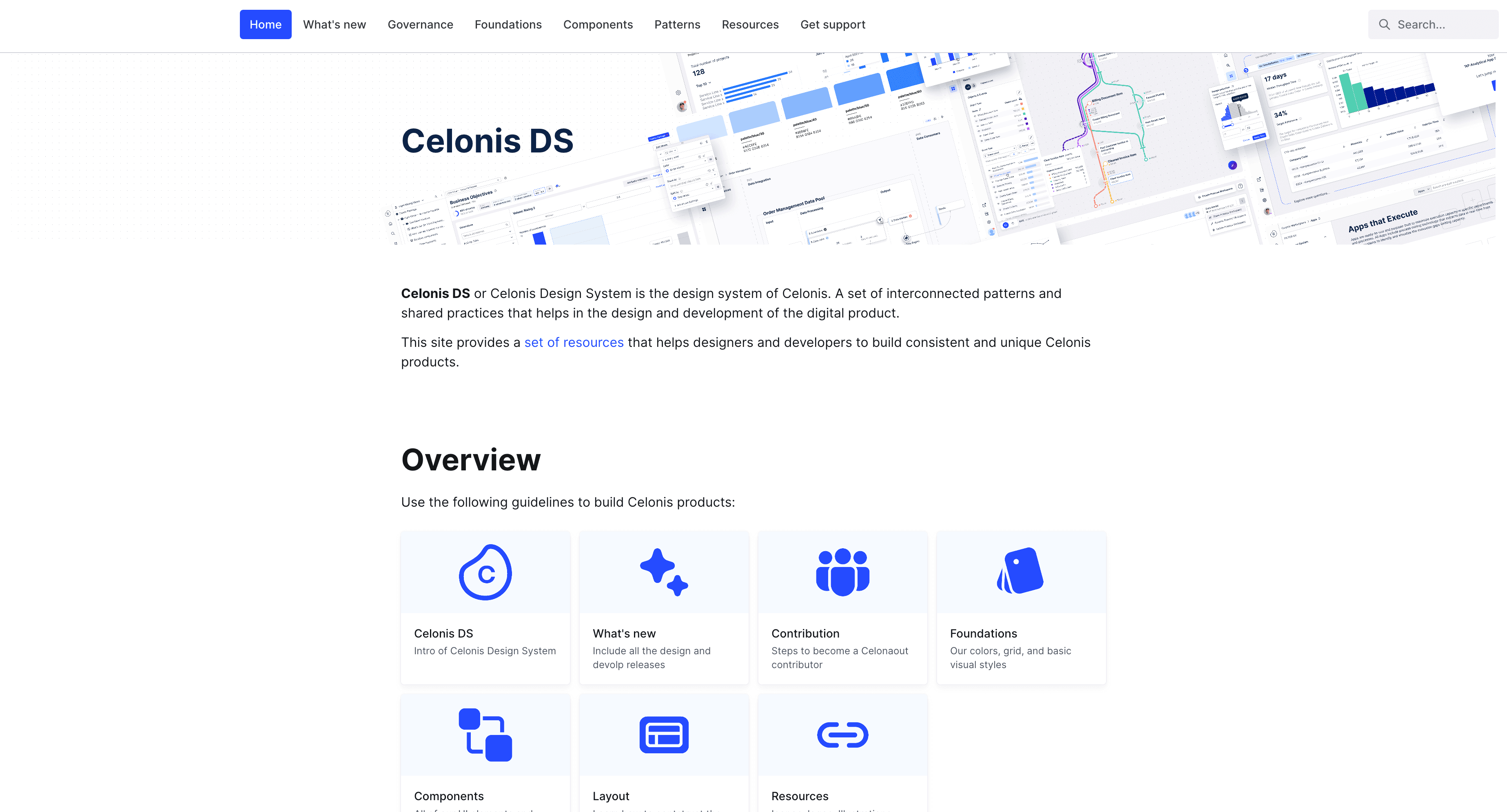 Celonis design system documentation