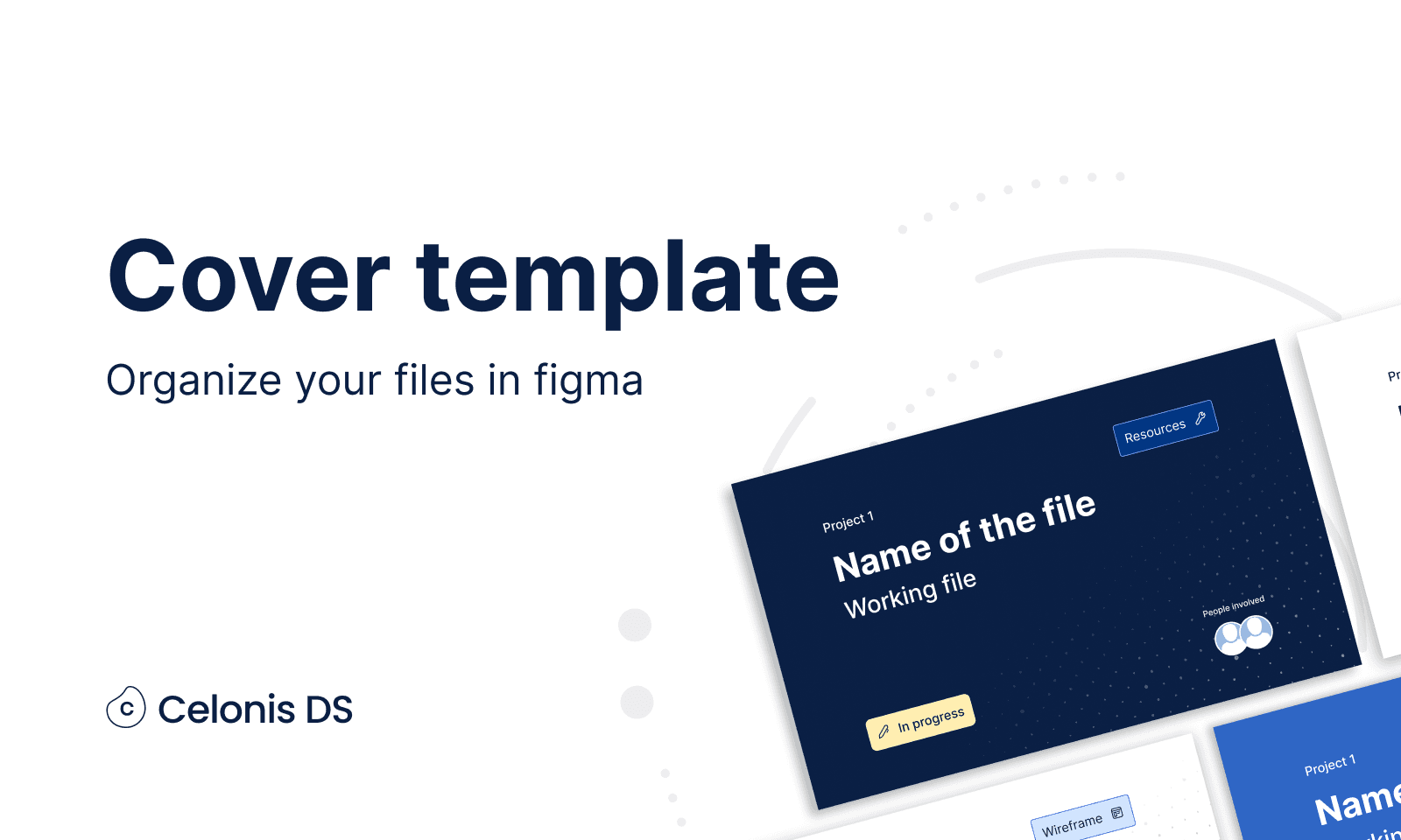Celonis cover template on the Figma Community